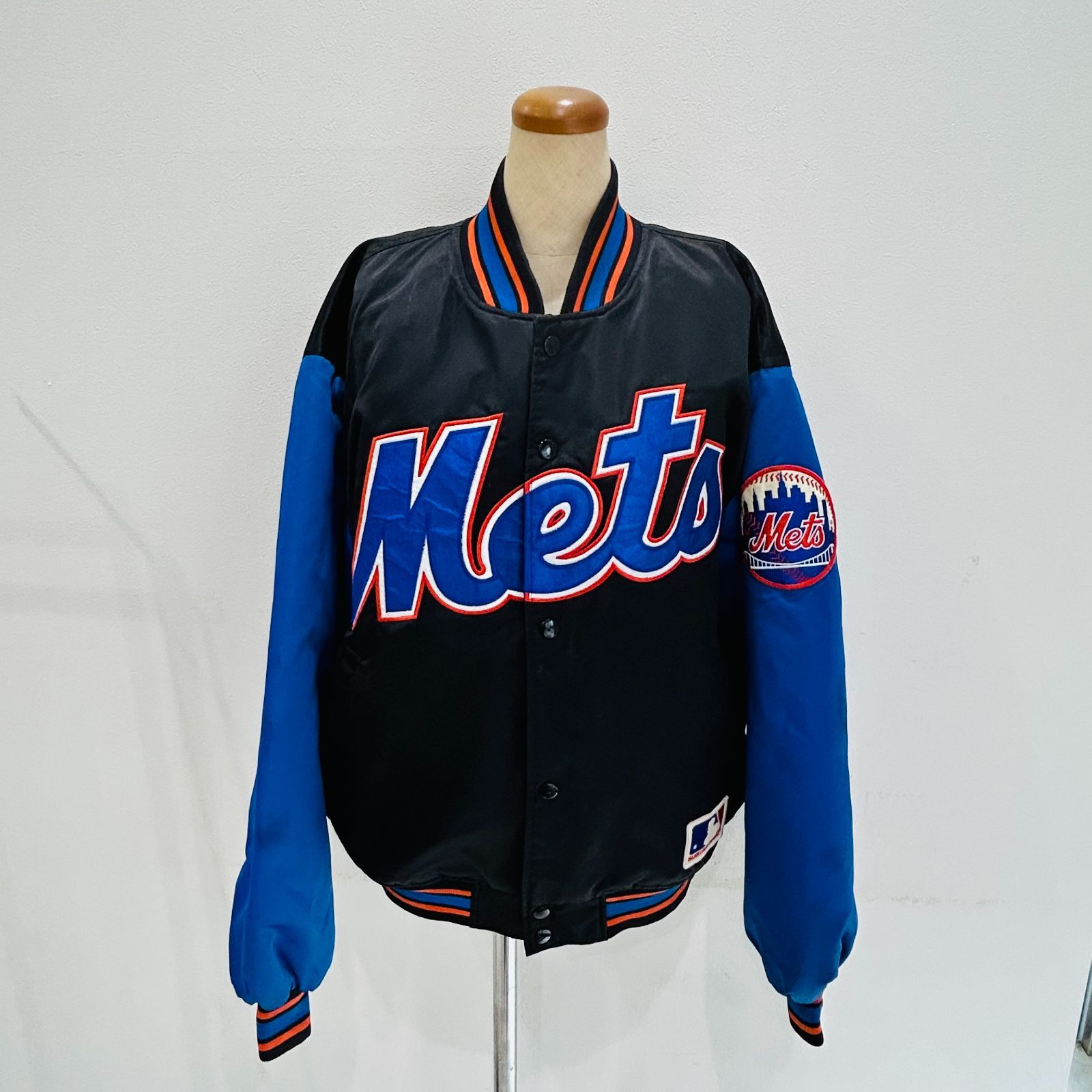 Felco ニューヨーク・メッツ スタジャン ‼️M オールドスタジャン‼️ Felco ニューヨーク・メッツ スタジャン ‼️M オールドスタジャン‼️