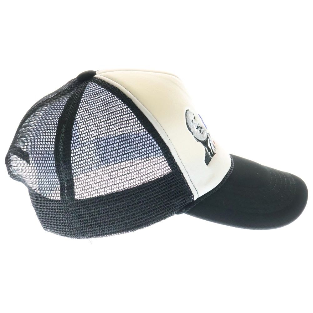Nike 通気性 メッシュキャップ ホワイト/ブラック フラットCAP 新品未使 NO CAP CLUB (ノーキャップクラブ) I HAVE A DREAM MESH CAP
