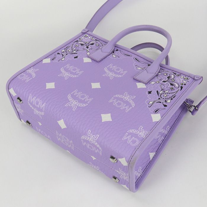 MCM エムシーエム 2WAYトートバッグ MWTDABO16 U9001 トートバッグ PVC  