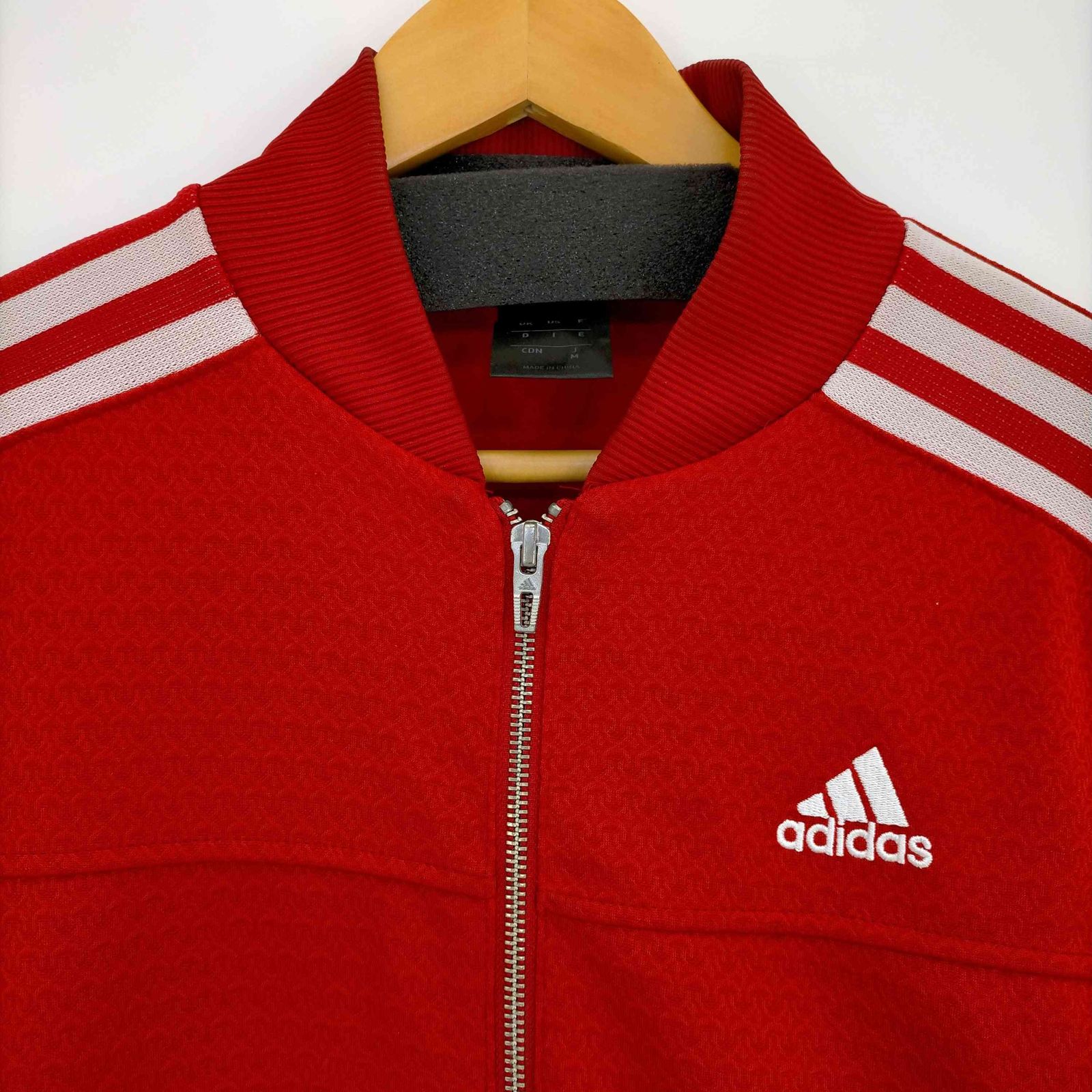 adidasアイコニック ウォームアップ ジャケット/XL/ポリエステル