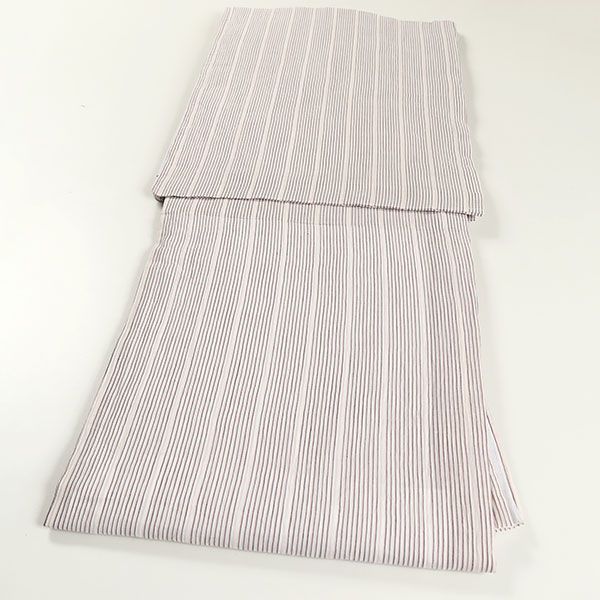 kta2900 新品 夏物 お仕立て上がり 本麻本場 小千谷ちぢみ 着物 裄70