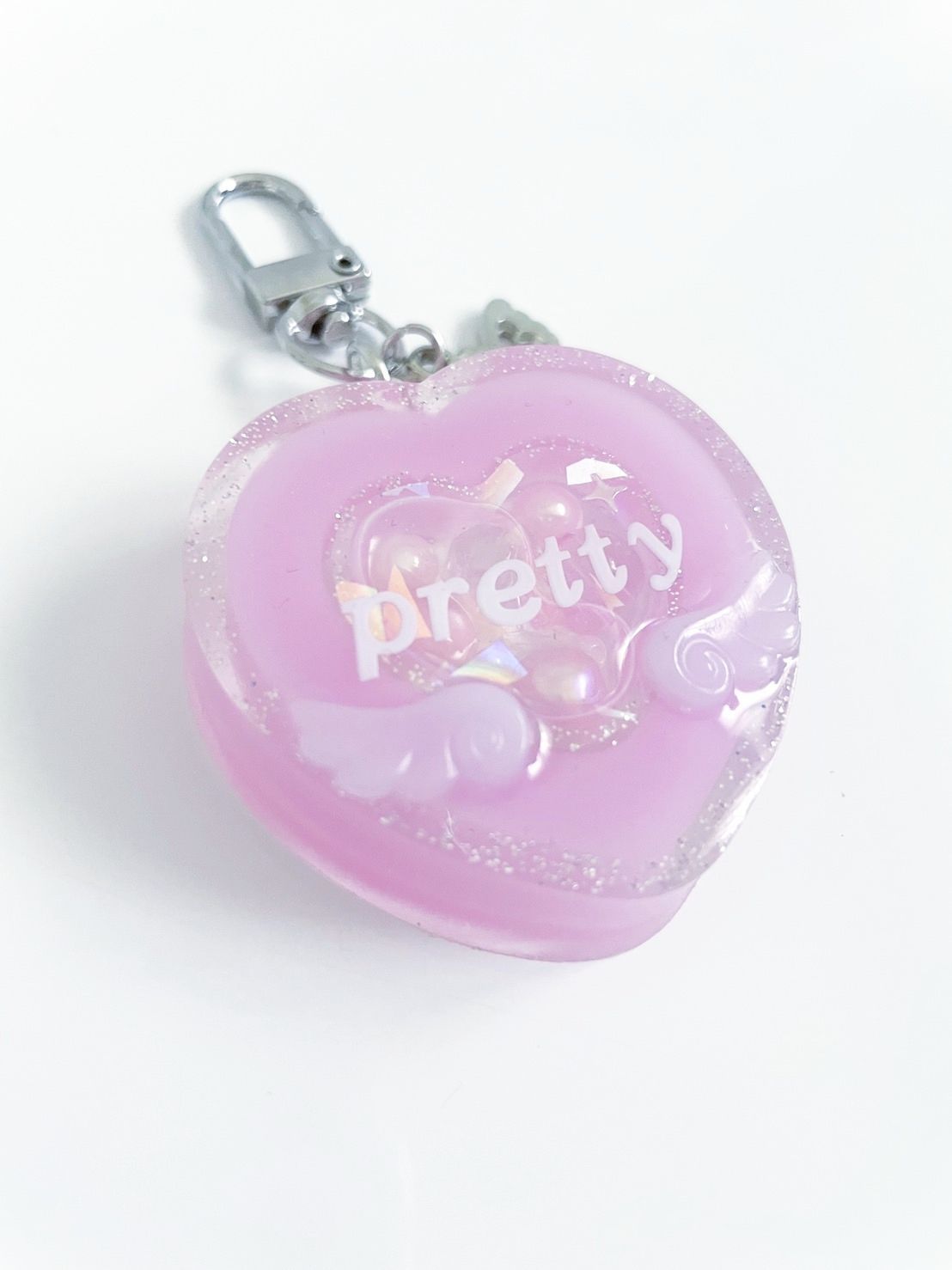 ダブルハートシェイカー ハートシェイカー ピンク ホログラム 羽