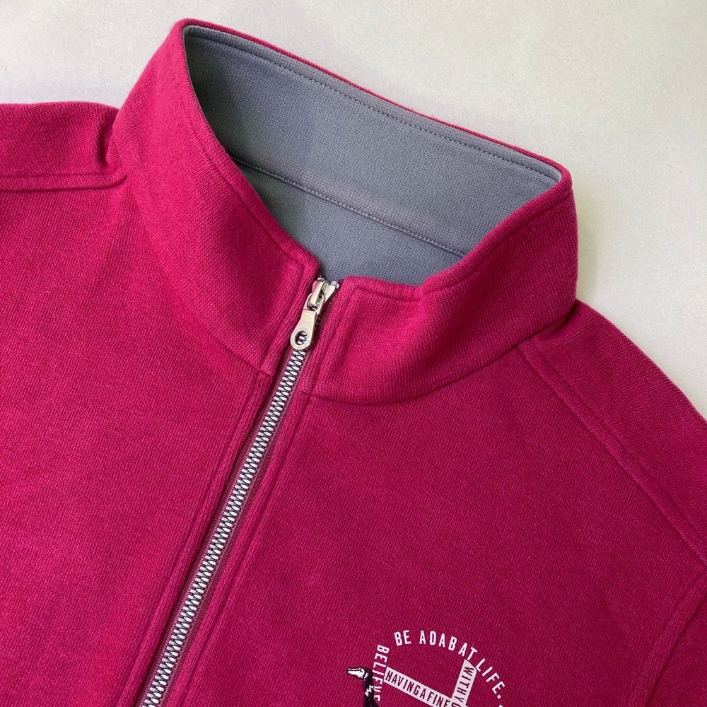 サイズ：48 ADABAT アダバット ジップジャケット ピンク系