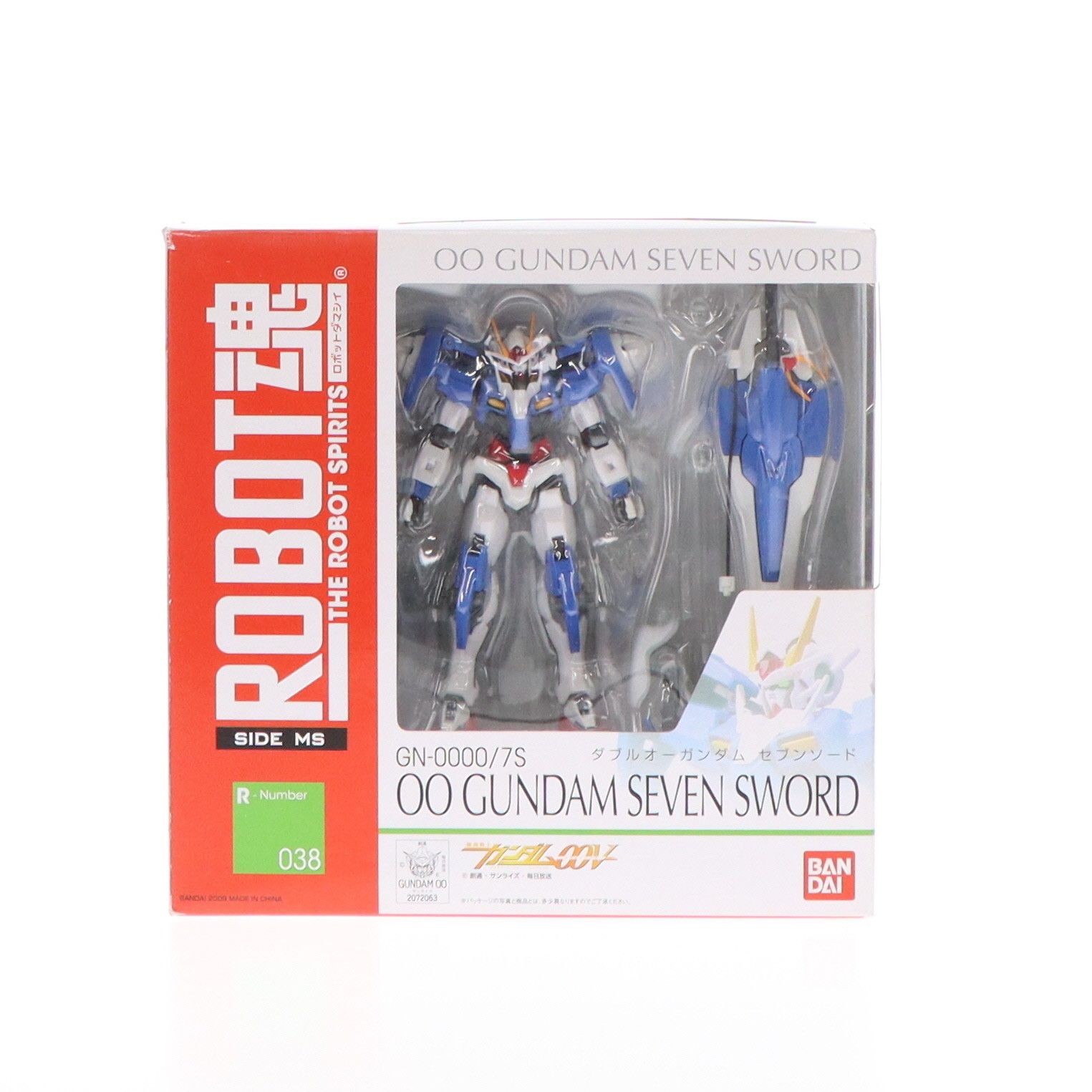 BANDAI - ROBOT魂(SIDE MS) GN-0000/7S ダブルオーガンダムセブンソード 機動戦士ガンダム00V(ダブルオーブイ) 完成品 可動フィギュア バンダイ ROBOT魂 <SIDE MS> ダブルオーガンダムセブンソード | 魂ウェブ