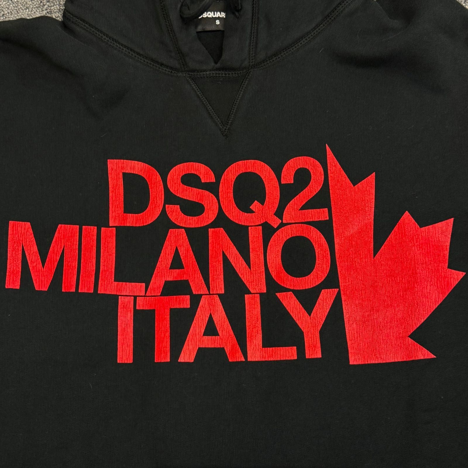 国内正規 DSQUARED2 19AW Milano Italy Hooded プリント