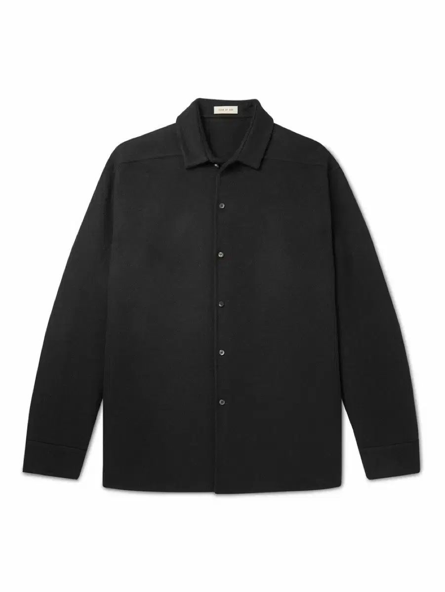 FEAR OF GOD フィアオブゴッド 永遠の ウール カシミア ブレンド シャツ 黒