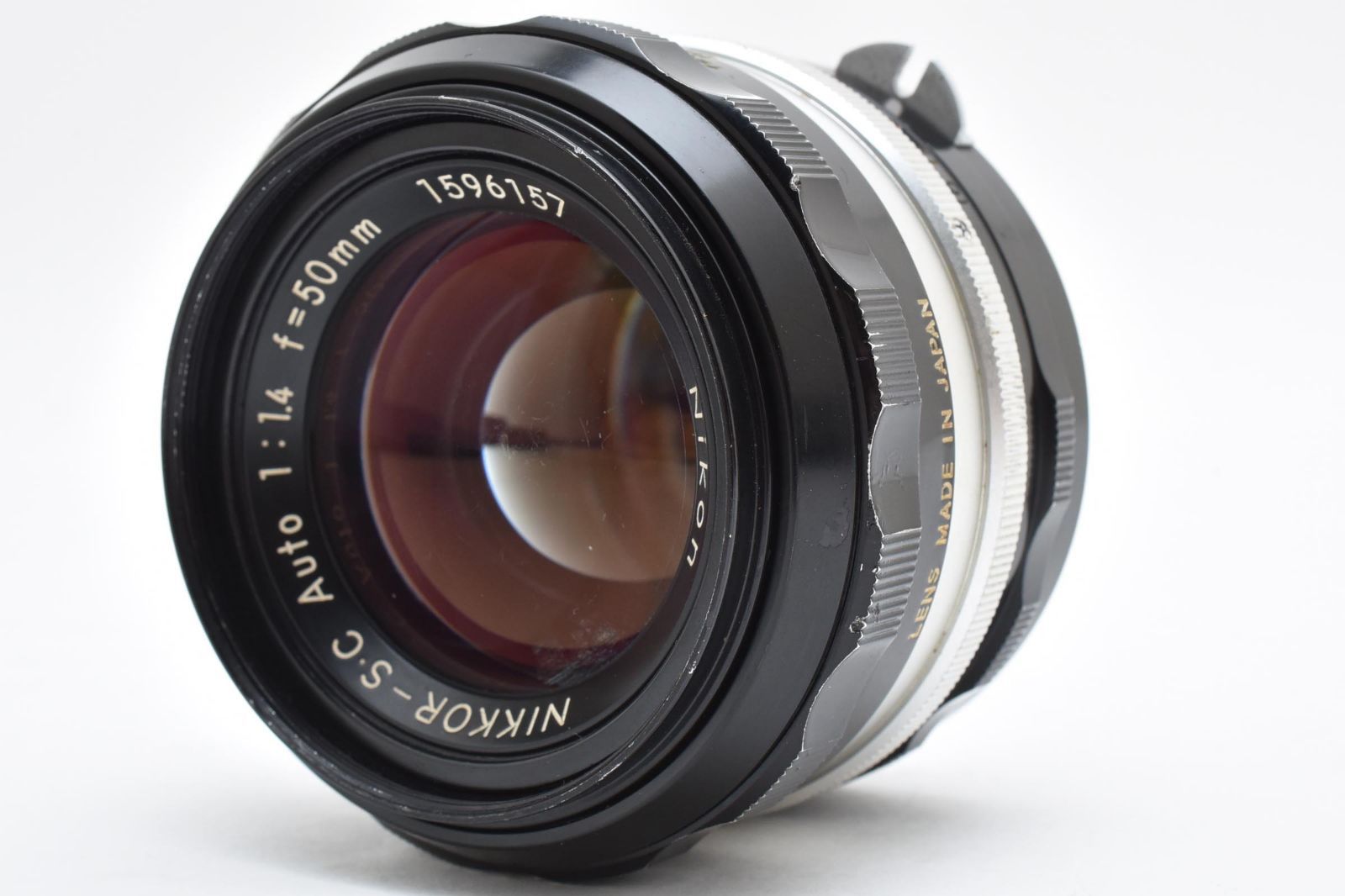 4996 【良品】 Nikon NIKKOR-S.C Auto 50mm f1.4 Non-Ai MF Lens
