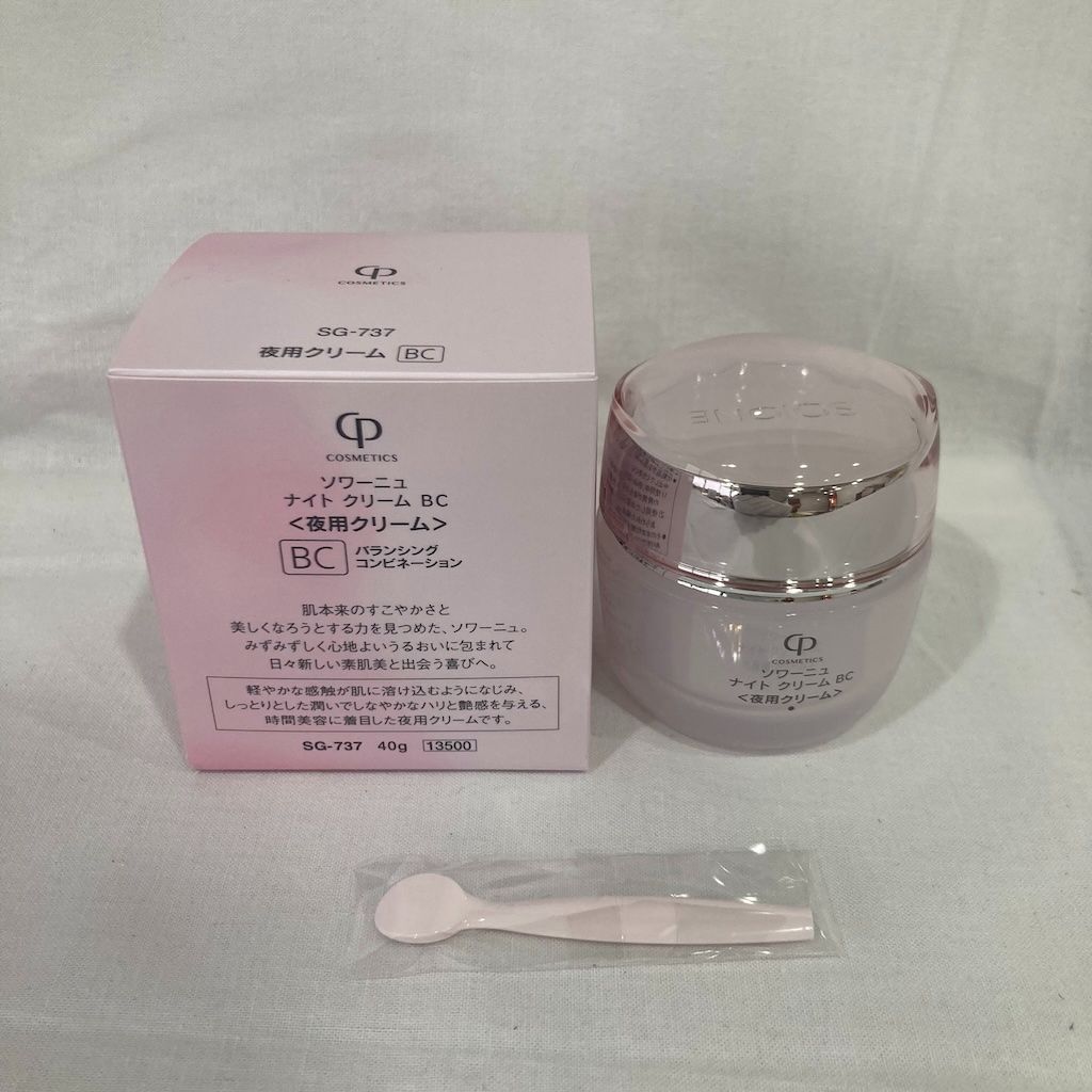 新品未開封 ソワーニュ ナイト クリーム BC 40g (505-9) - メルカリ
