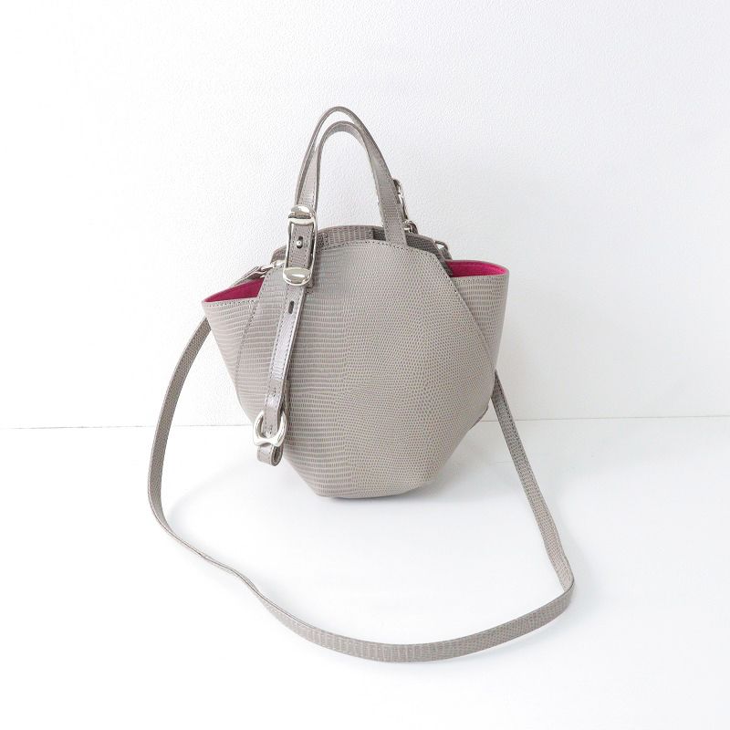 【極美品】 トフアンドロードストーン　ヘプタゴン ハンドバッグ ショルダーバッグ 有楽町マルイ】TOFF&LOADSTONE 2way shoulder bag “Heptagon