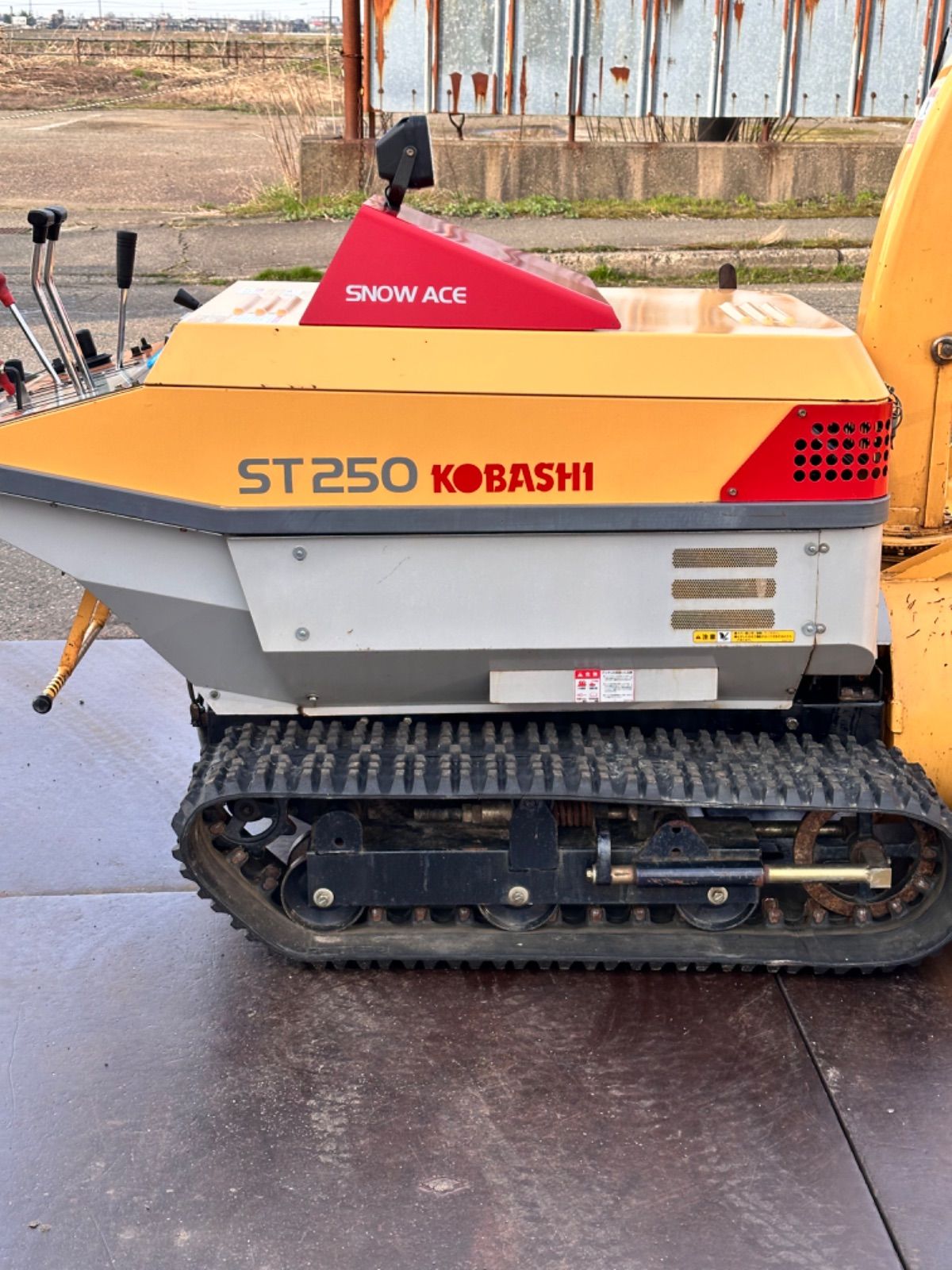 お値段はご相談でm(__)m コバシ ST 250 除雪機 ディーゼル クローラー