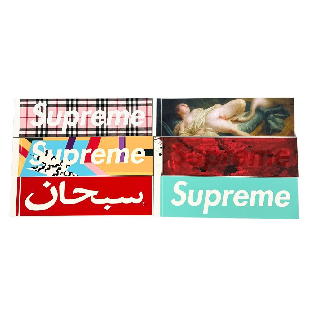 supreme ノベルティステッカーセット BURBERRY Tiffany 【公式通販】