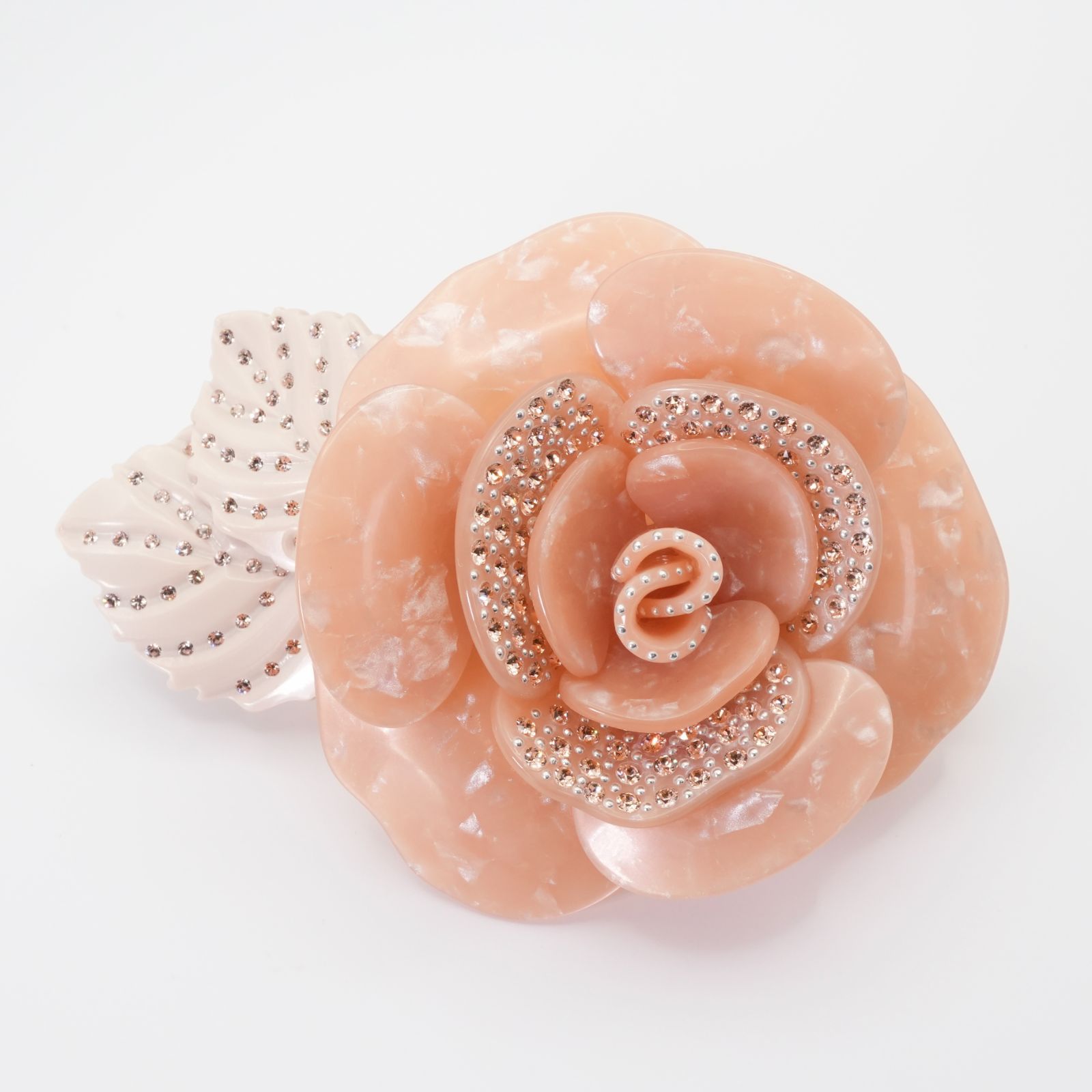 ミモザ柄フリースブランケット Velve couture ミモザ 白