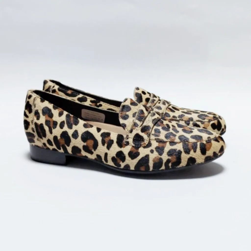 Clarks leopard on sale