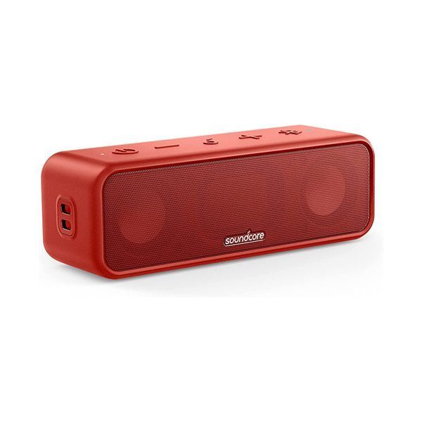 アンカージャパン soundcore 3 IPX7対応 防水 Bluetoothスピーカー レッド A3117091 1台