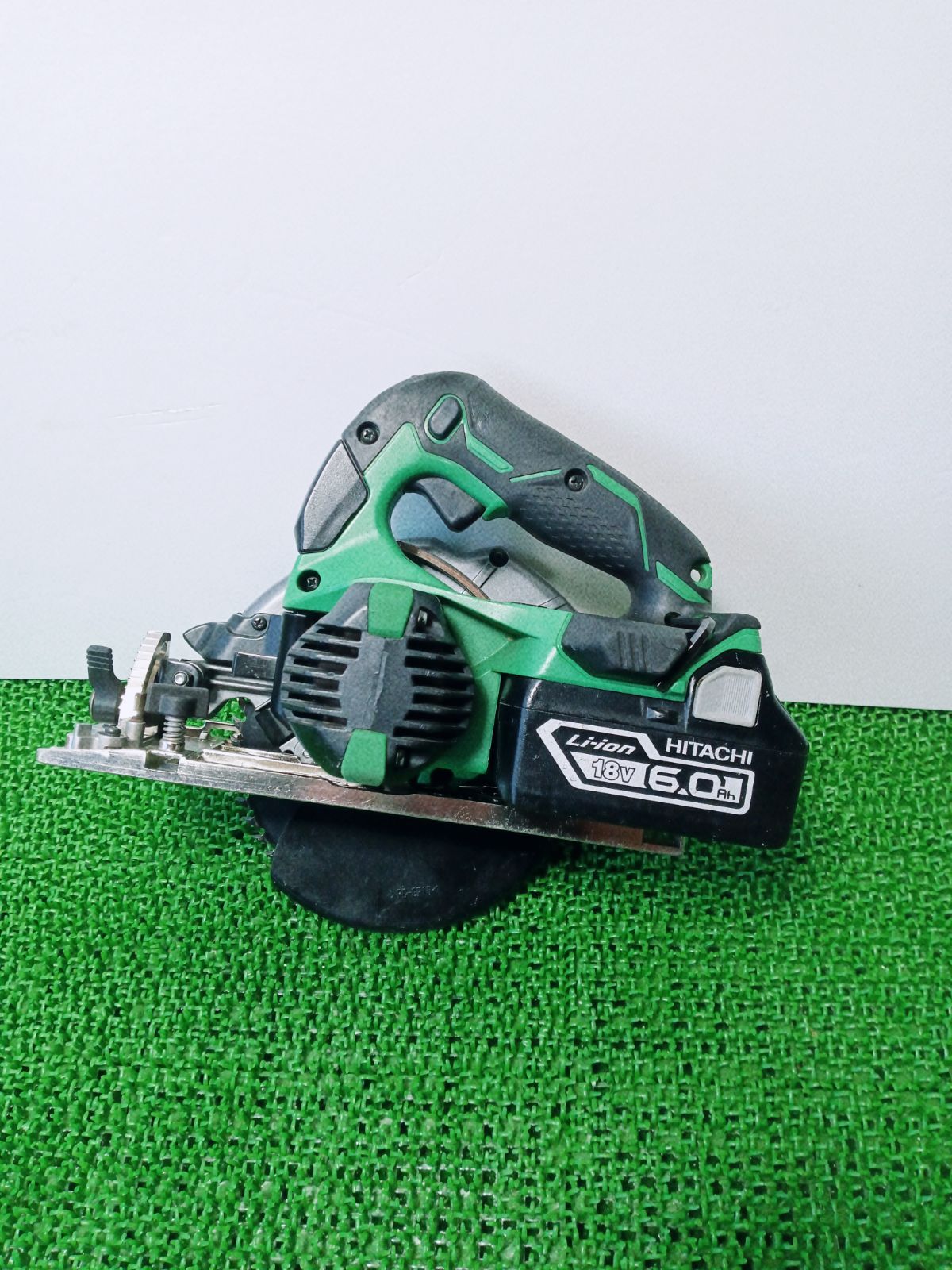 日立 - HITACHI 日立工機 C18DBAL コードレス丸のこ マルノコ 18V 165mm 木工用 切断機 2016年製 電動工具【中古】12411R21 HiKOKI（ハイコーキ） C18DBAL 165mm充電式丸ノコ 18V【送料無料】