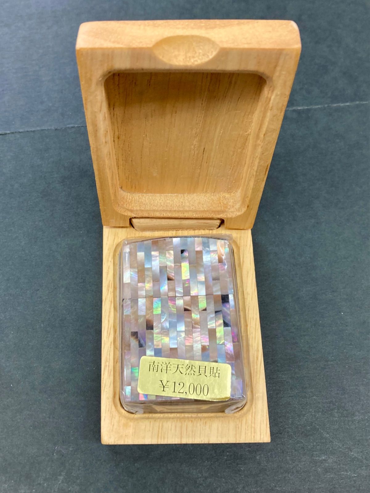 83.未使用品 Zippo 南洋天然貝貼 螺鈿 全面 - お宝中古市場山形南店