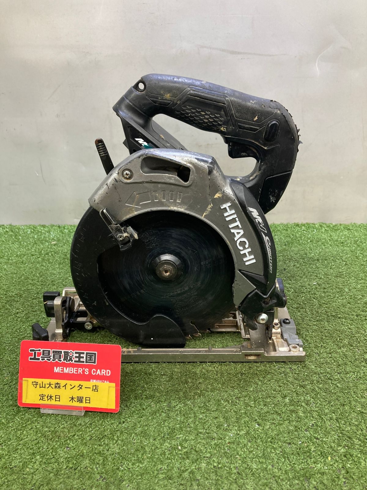 0921 HiKOKI ハイコーキ 165㎜ 36vコードレス丸のこ 黒 本体のみ C3606DA NNB K ITEXMGPF21PJ