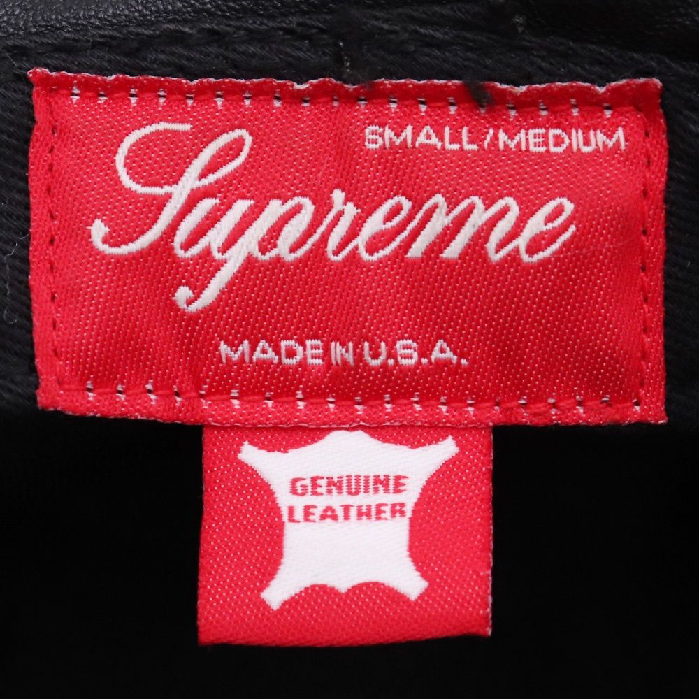 Supreme 2013fw leather crusher M,Lサイズ Supreme - Leather Crusher - UG.SHAFT