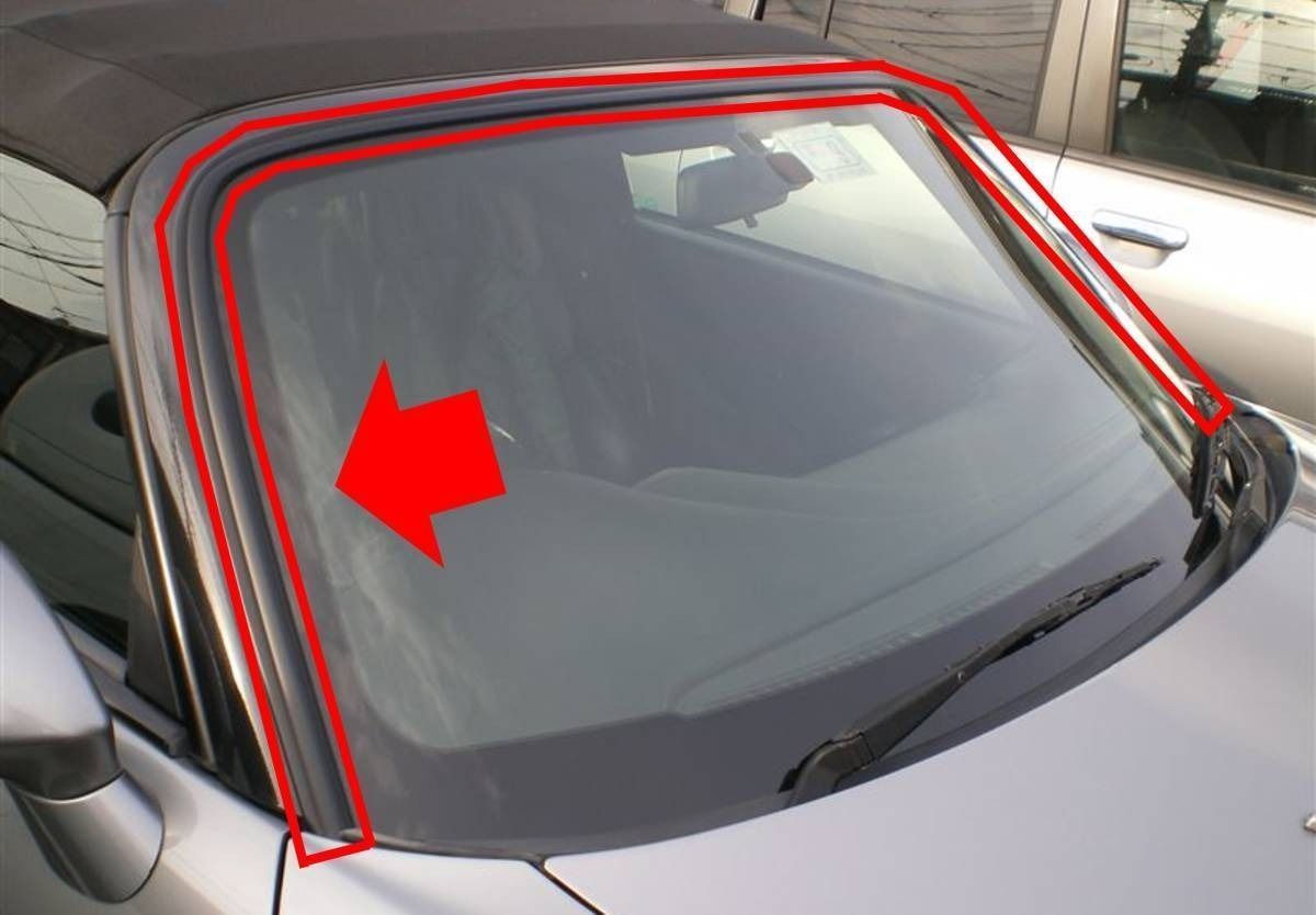 ホンダ純正 S2000 フロントガラス モール フロントウィンドウ ウェザーストリップ HONDA GENUINE OEM Front Windshield M ing JDM