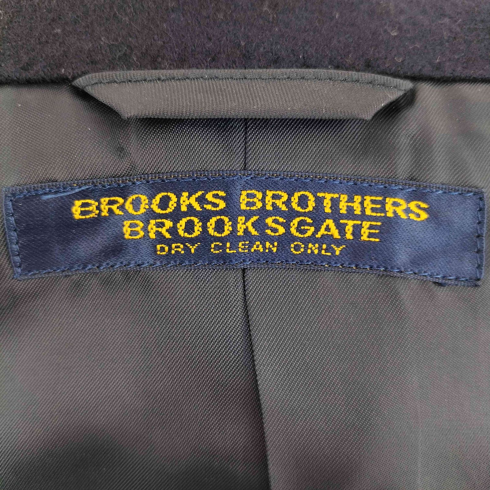 ブルックスブラザーズ BROOKS BROTHERS ウール紺ブレジャケット 金 