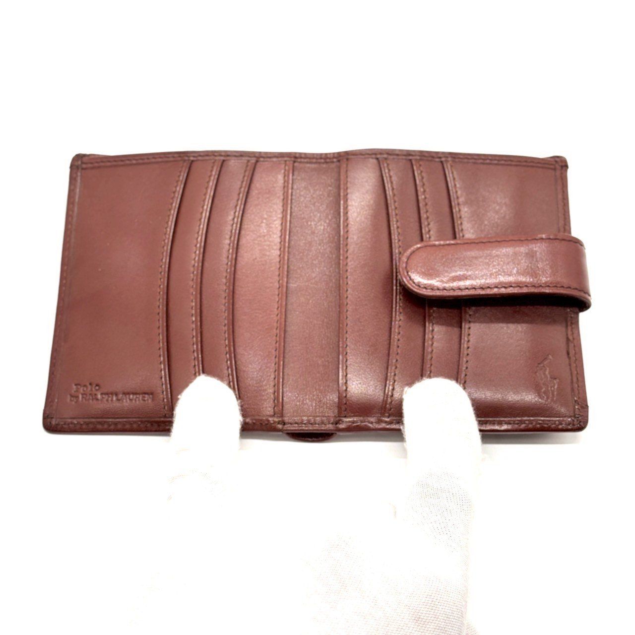 トラッド即格上げ】 POLO RALPH LAUREN ポロラルフローレン 二つ折り