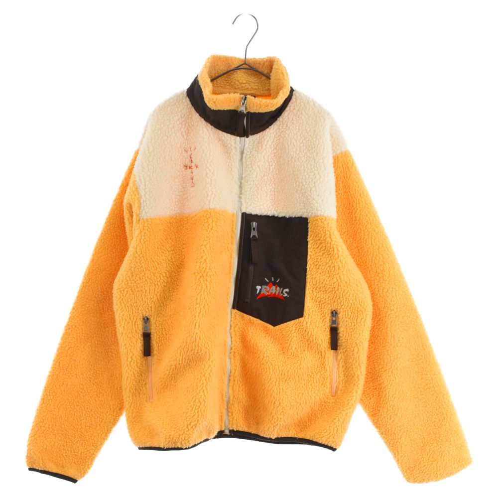 Travis Scott Cactus Trails Tri-Color Full-Zip Sherpa Jacket