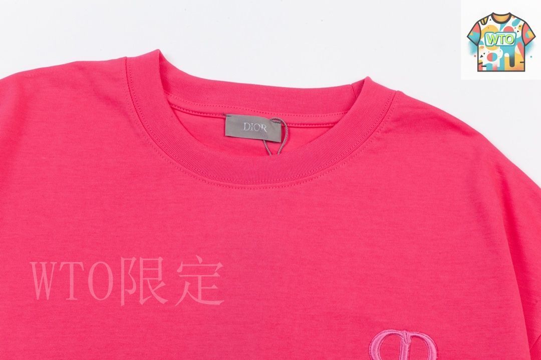 【国内発送♪ピンクがかわいい】DIOR Tシャツ christian-dior-pink-trotter-