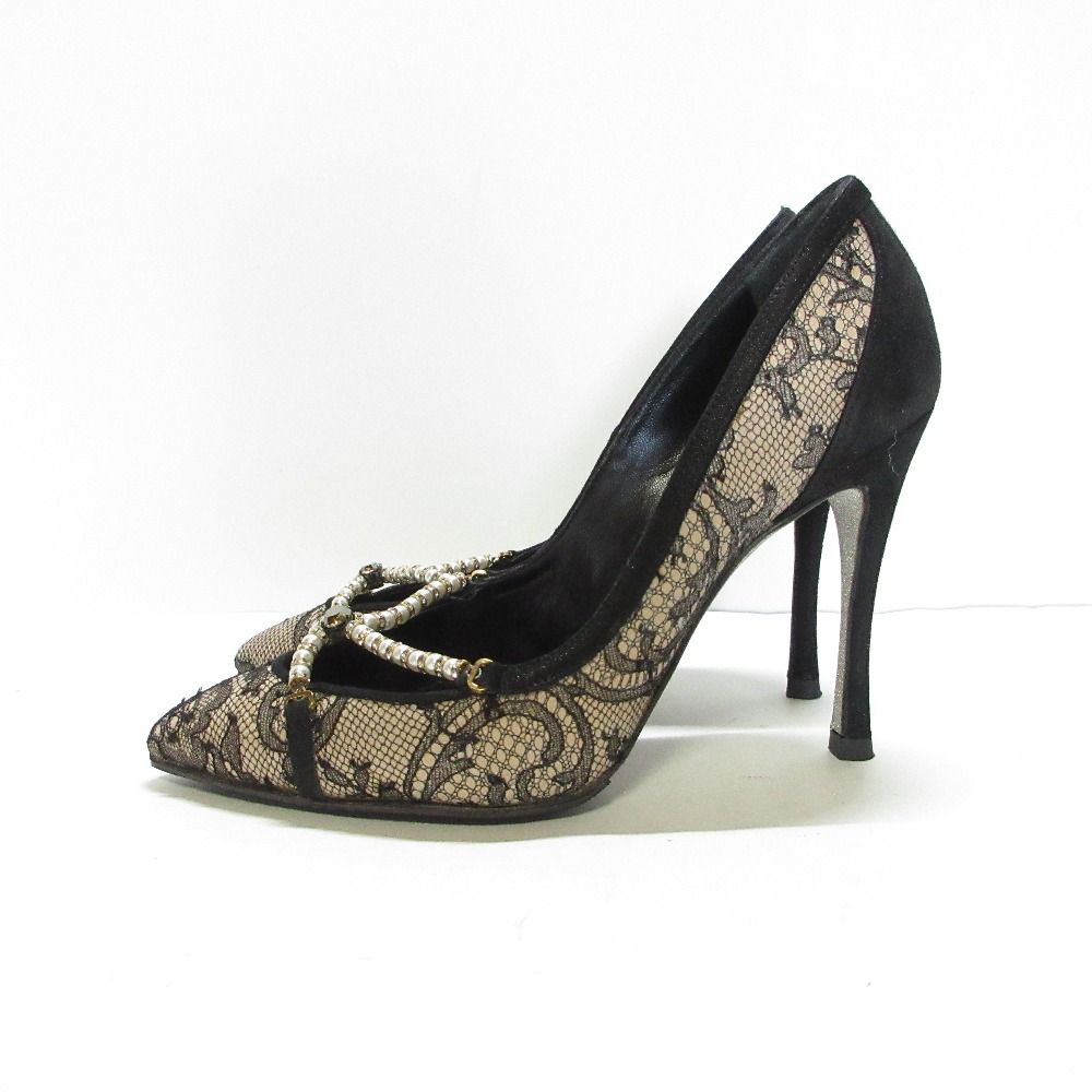 Rene Caovilla レネ カオヴィラ ポインテッドトゥ ハイヒール