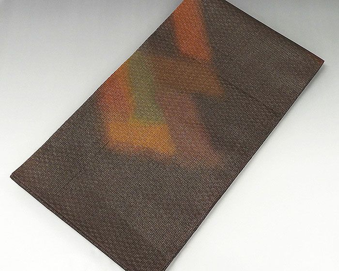 袋帯 正絹 幾何模様 袋帯 リサイクル g0660 - メルカリ