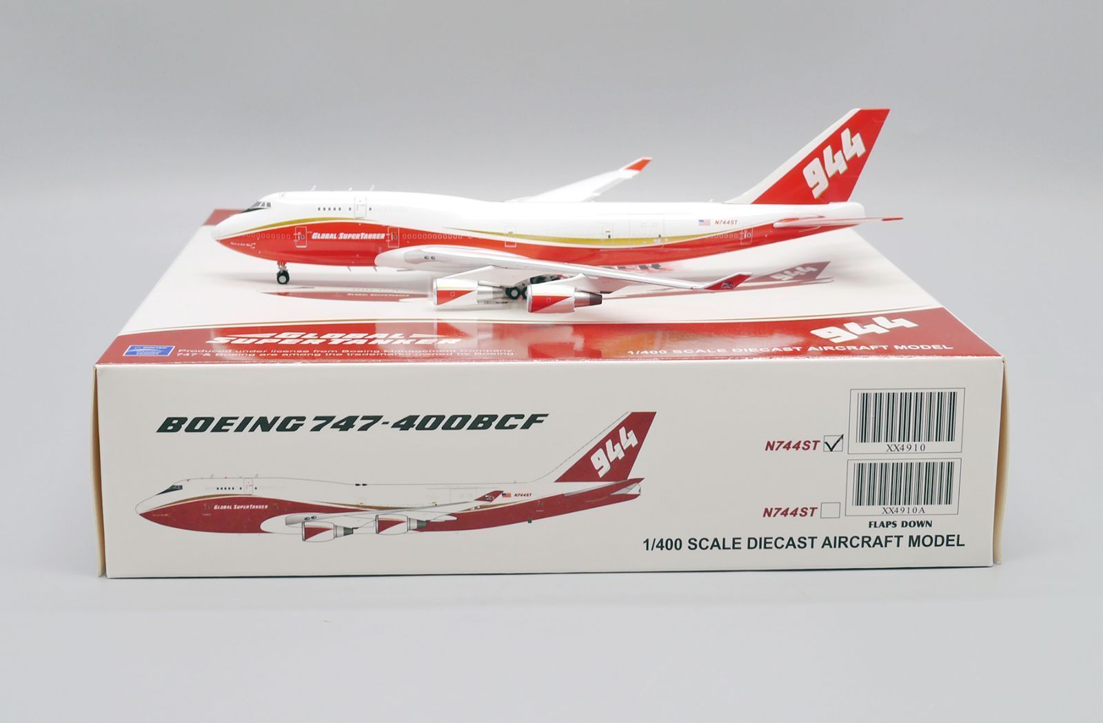 Jcwings グローバルスーパータンカー944 747-400 N744ST 1|400 XX4910