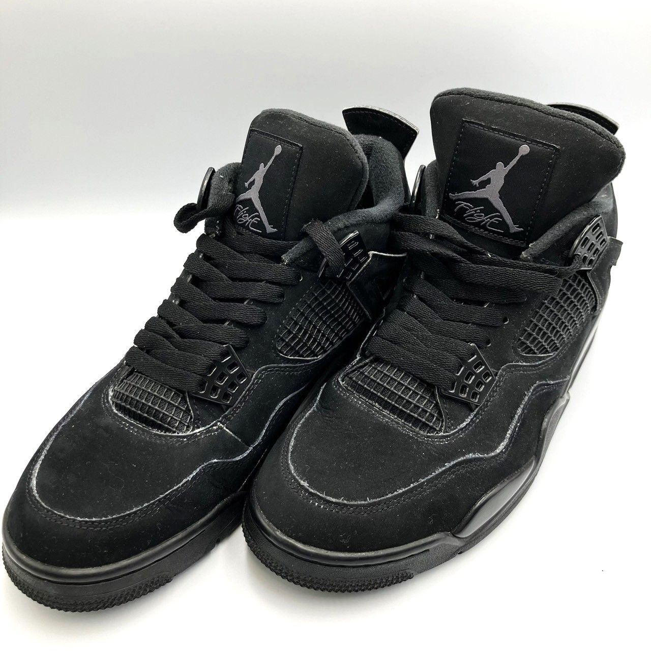 〇 NIKE ナイキ AIR JORDAN 4 ジョーダン4 Black Cat ブラックキャット CU1110-010 サイズ9.5 (27.5cm）  - メルカリ