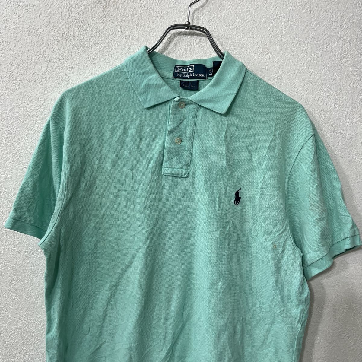 POLO RALPH LAUREN 半袖 ポロシャツ L ミントグリーン ポロ