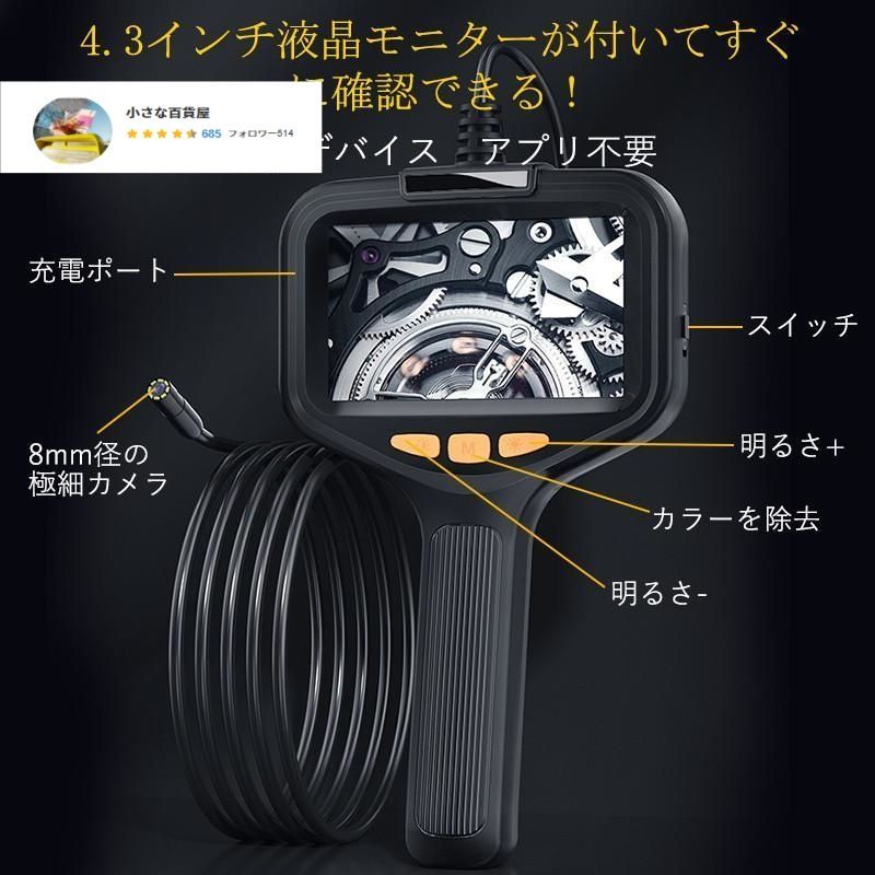 10M硬性線 4.3インチ