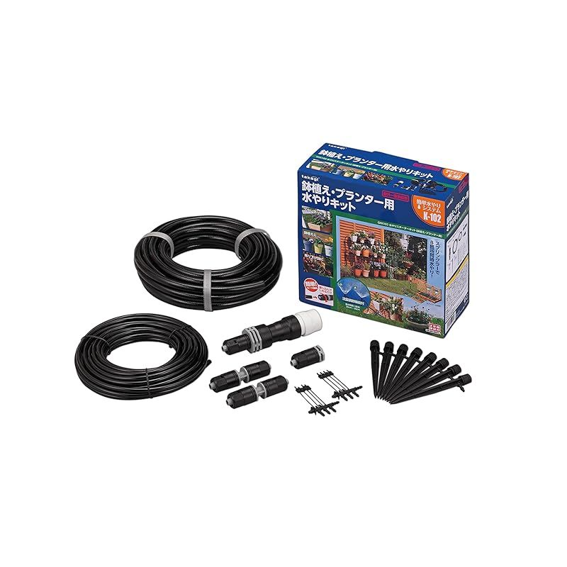 タカギ(takagi) 自動水やり 水やりスターターキット(鉢植え・プランター用) スプリンクラーで水をまく GKK102 0