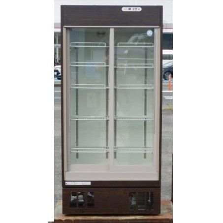 西濃営業所止 2015年製 フクシマ MSU-30GMSR8 リーチイン 冷蔵 ショーケース W900D450H1900mm 337L 棚5段 重量135kg