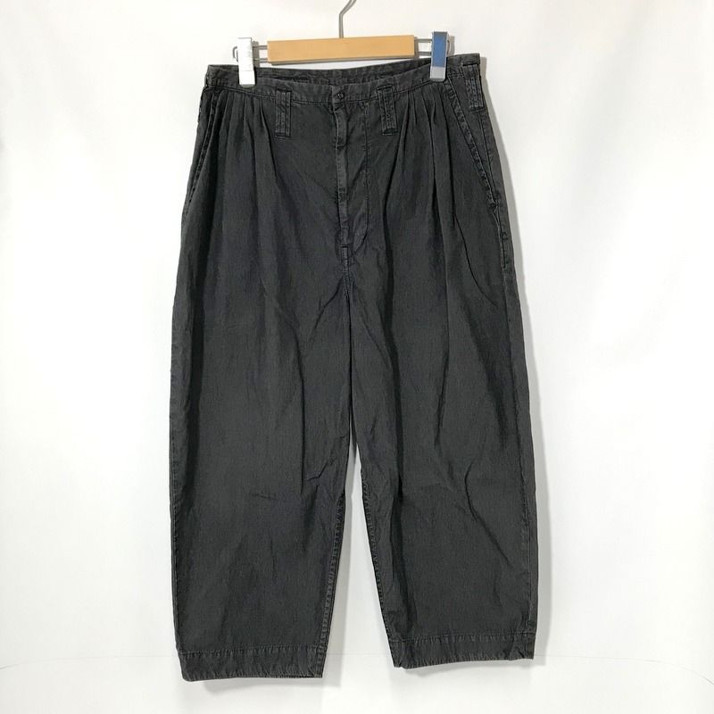 Porter Classic ポプリン ジャズ パンツ 美品 POPLIN JAZZ PANTS ワイドパンツ 古着 メンズ Sサイズ  ポータークラシック ボトムス A11104◇ - メルカリ