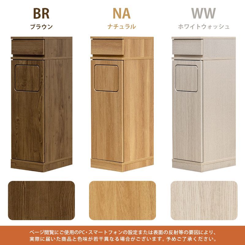 フラップ式ダストボックス 1分別 BR/NA/WW