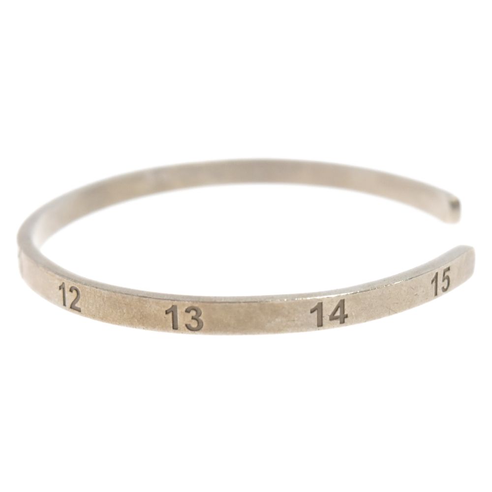 美品 Martin Margiela ツイストバングル シルバー カレンダー 美品 Martin Margiela ツイストバングル シルバー カレンダー 美