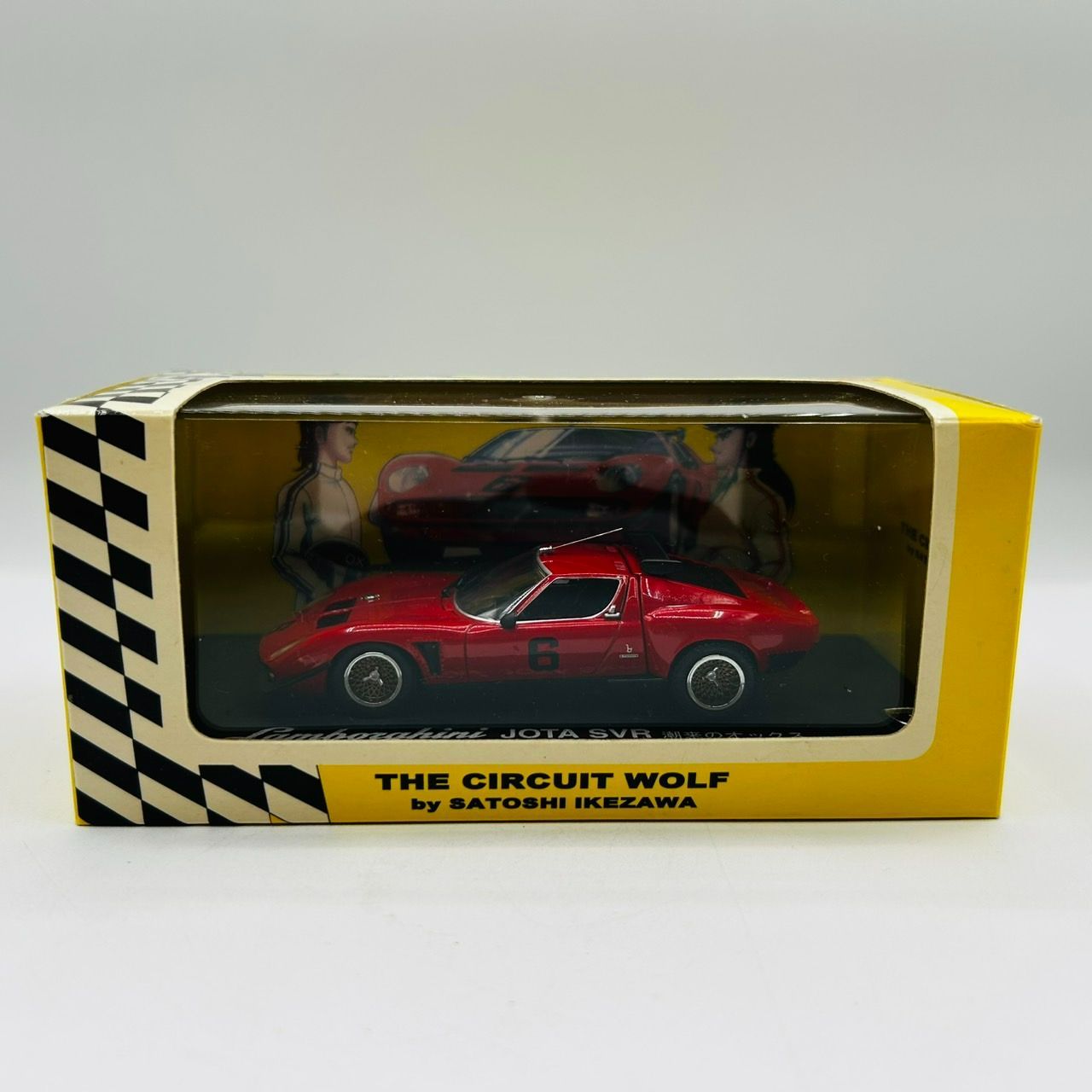 京商 サーキットの狼 ランボルギーニ イオタSVR 潮来のオックス 1/43