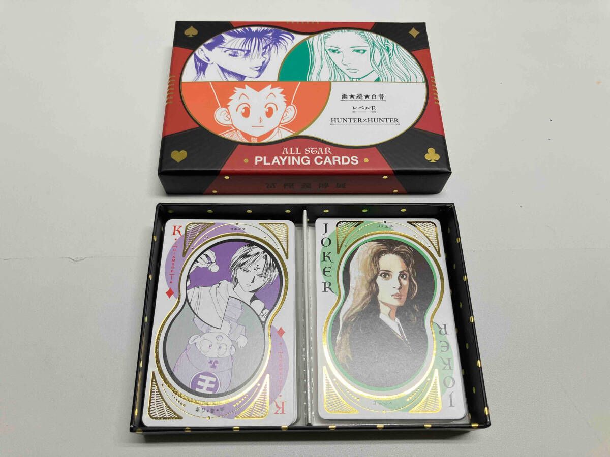 冨樫義博展　ALLSTAR PLAYING CARDS(トランプ) 冨樫義博展/ALL STAR PLAYING CARDSハンター‪×ハンター他 - メルカリ‬