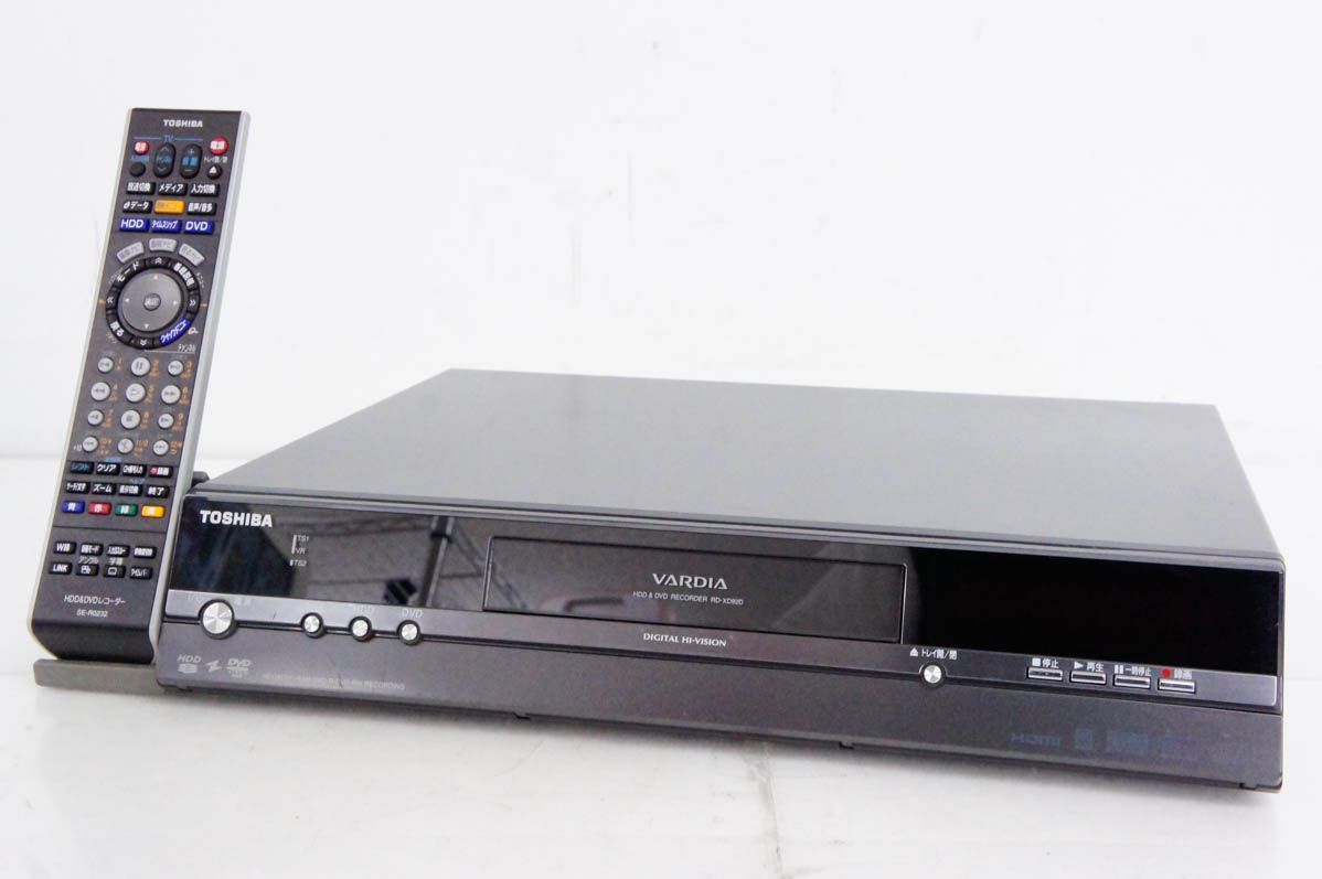HDD内蔵DVDレコーダー TOSHIBA VARDIA RD-XD92D - 映像機器