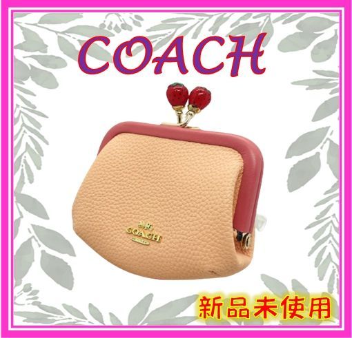 茄子紺 【夏コーデ】✨COACH コーチ ノラ キスロック カラーブロック