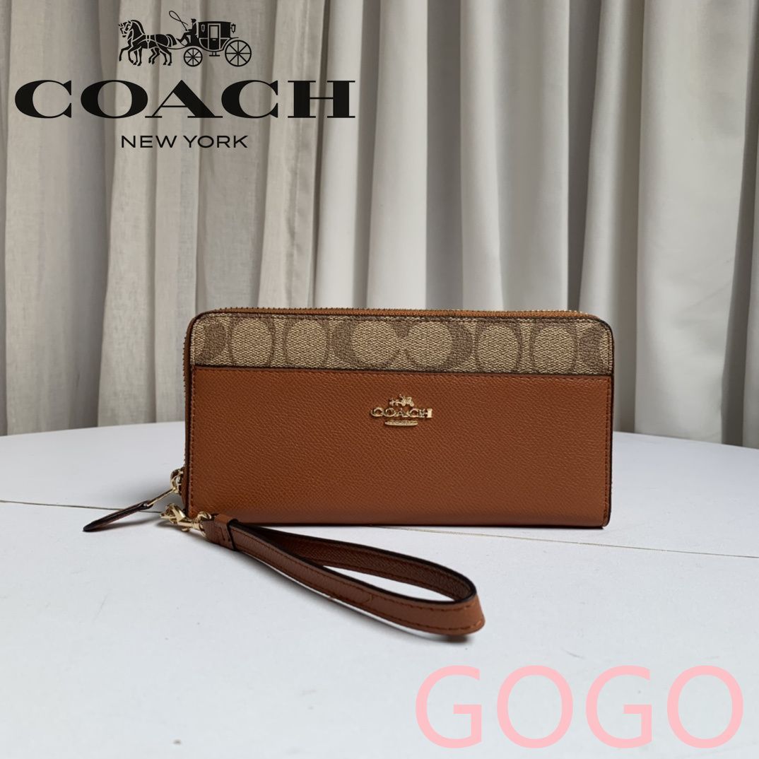 COACH◇長財布/--/BRW/レディース/F76971 - メルカリ