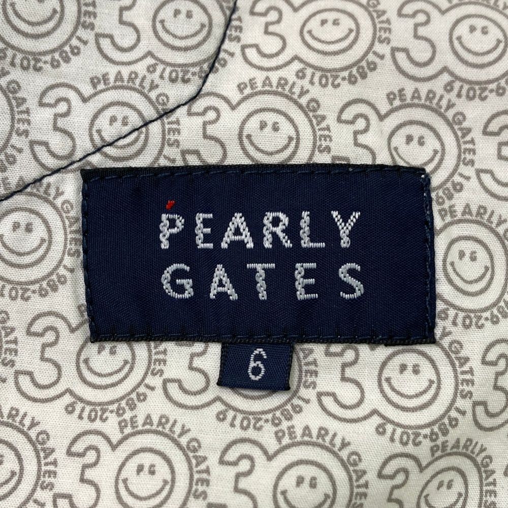 サイズ：6 PEARLY GATES パーリーゲイツ 30周年 ロングパンツ 総柄 ネイビー系 [240101486665] ゴルフウェア メンズ ストスト サイズ：6 PEARLY GATES パーリーゲイツ 30周年 ロングパンツ 総