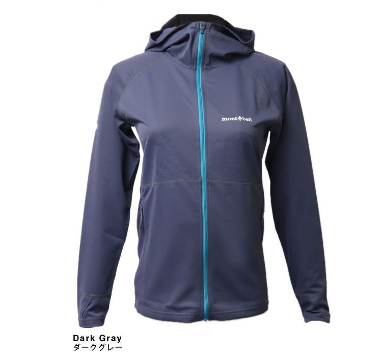 mont-bell モンベル クールパーカ レディース L キャンプ アウトドア mont bell - モンベル mont-bell クールパーカ レディース M