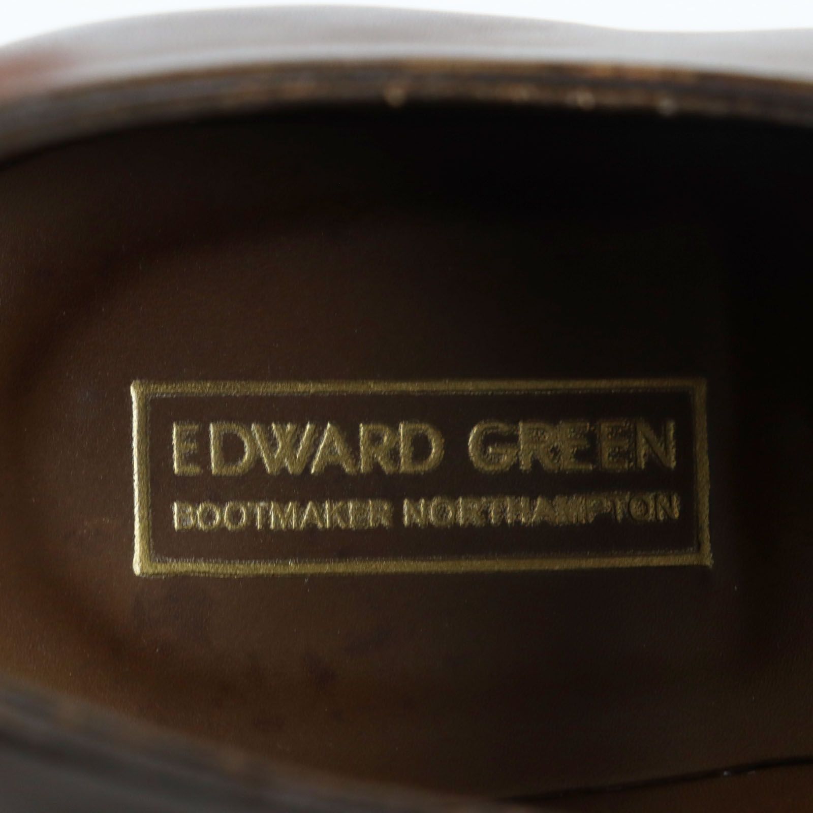 美品○EDWARD GREEN エドワードグリーン チェルシー E82ラスト ストレートチップ レザーシューズ ダークオークアンティーク 7.5 箱・保存袋付き  イングランド製 メンズ - メルカリ