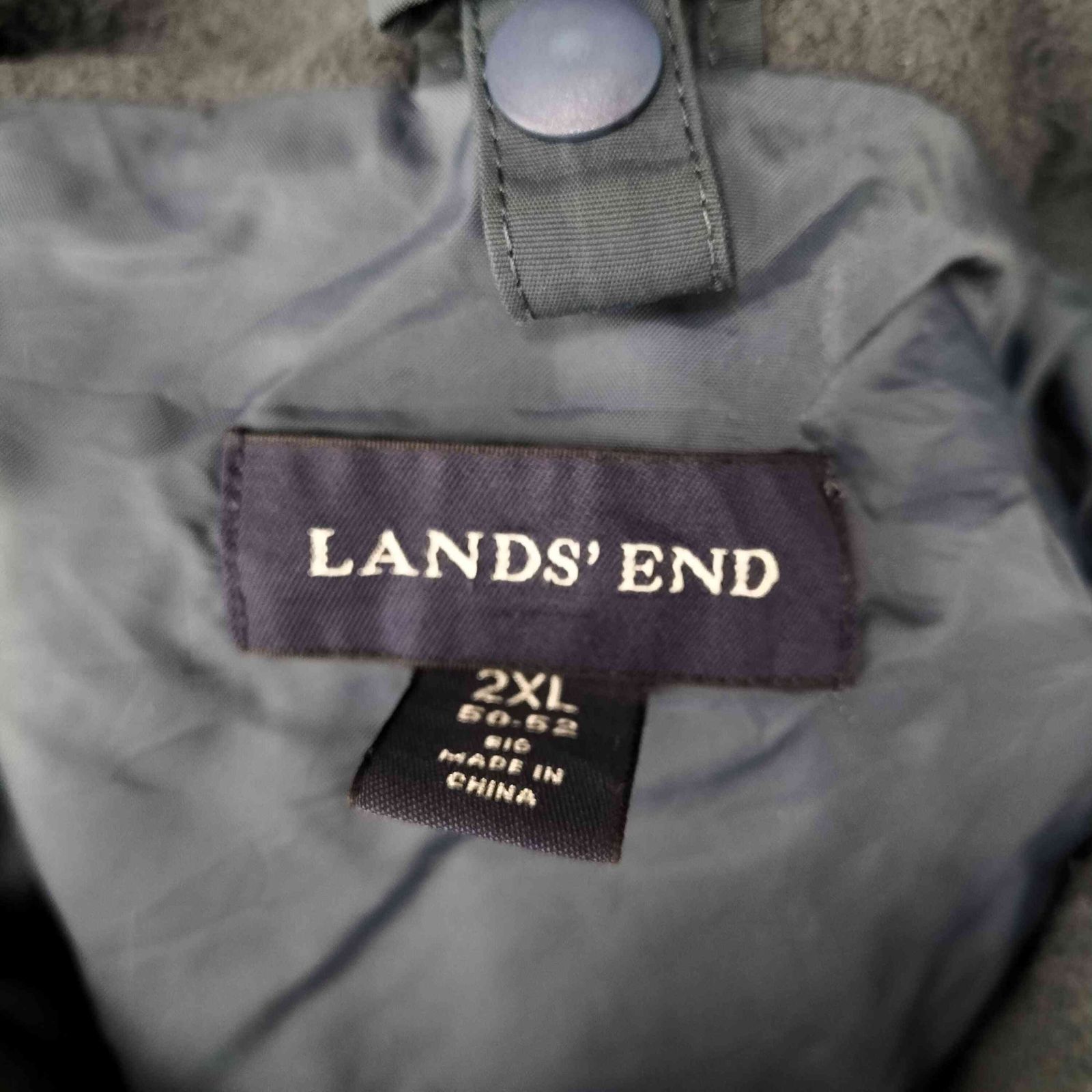 ランズエンド LANDS END ジップアップ ナイロンシェルジャケット