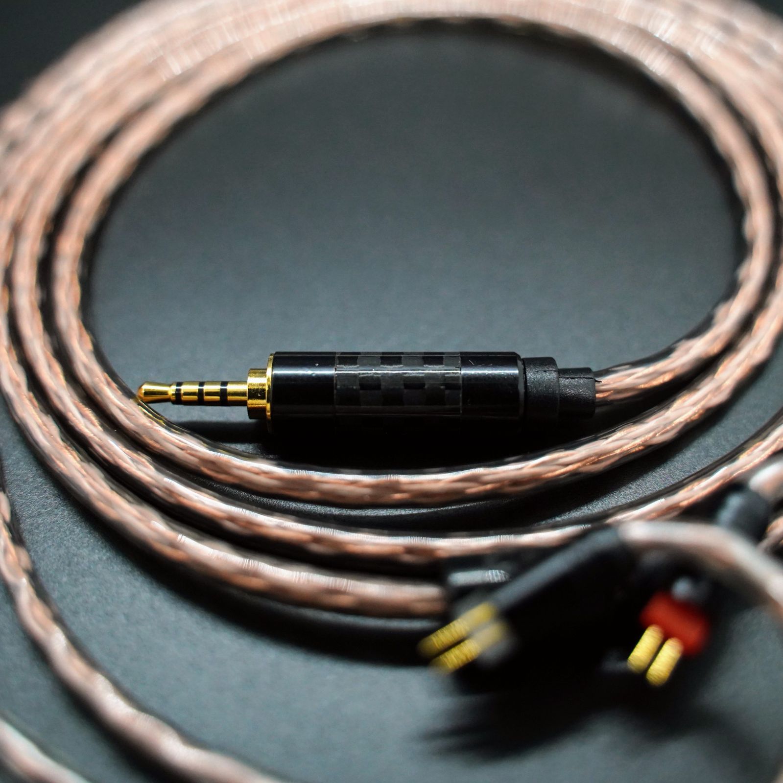 DIYキンバーケーブル最高スペックリケーブル C IEM 2pin/2.5mm DIYキンバーケーブル最高スペックリケーブル C IEM 2pin/2.5mm