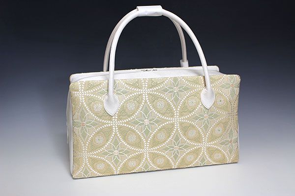 新品未使用 ！！特別セール！！京都 西陣 正絹 帯使用 利休バッグ