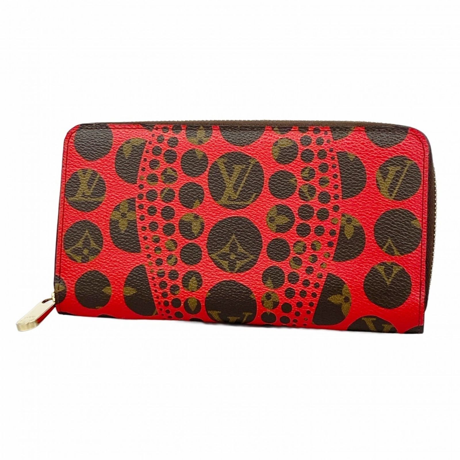 ルイ・ヴィトン LV M60450 ジッピーウォレット 草間彌生長財布